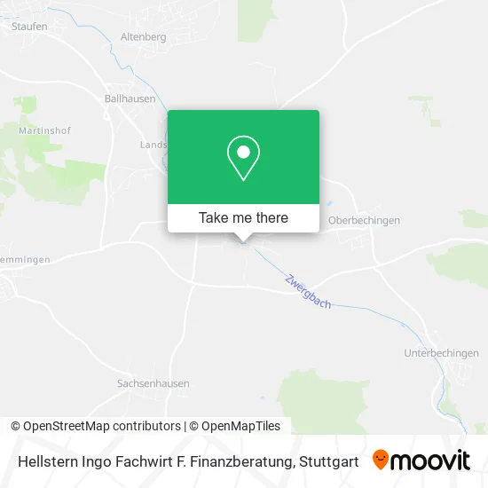 Карта Hellstern Ingo Fachwirt F. Finanzberatung