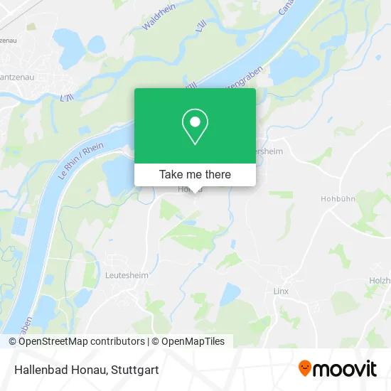 Карта Hallenbad Honau
