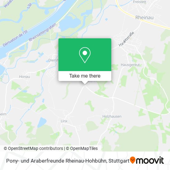 Pony- und Araberfreunde Rheinau-Hohbühn map
