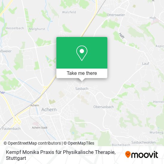 Kempf Monika Praxis für Physikalische Therapie map