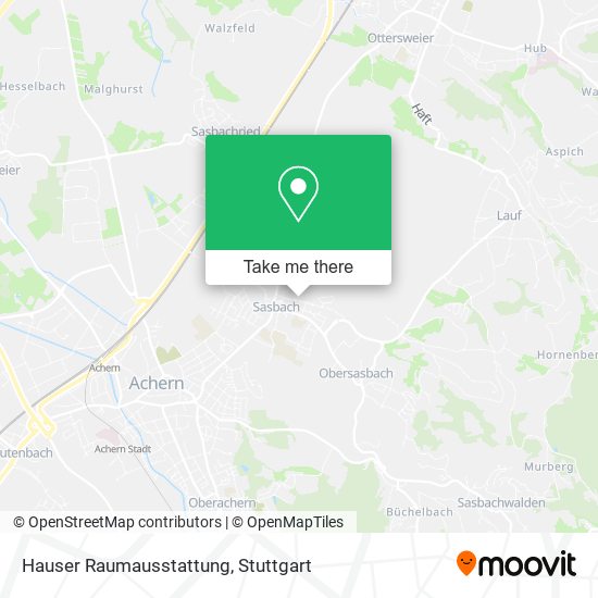 Карта Hauser Raumausstattung