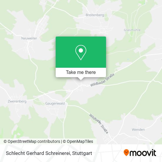 Schlecht Gerhard Schreinerei map