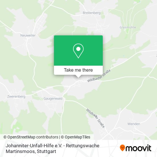 Johanniter-Unfall-Hilfe e.V. - Rettungswache Martinsmoos map