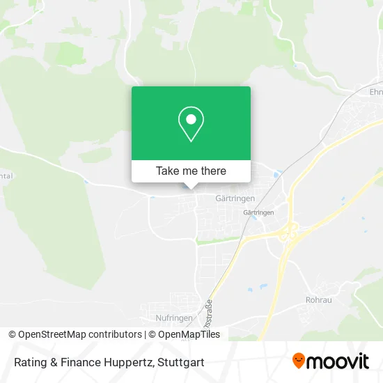 Карта Rating & Finance Huppertz