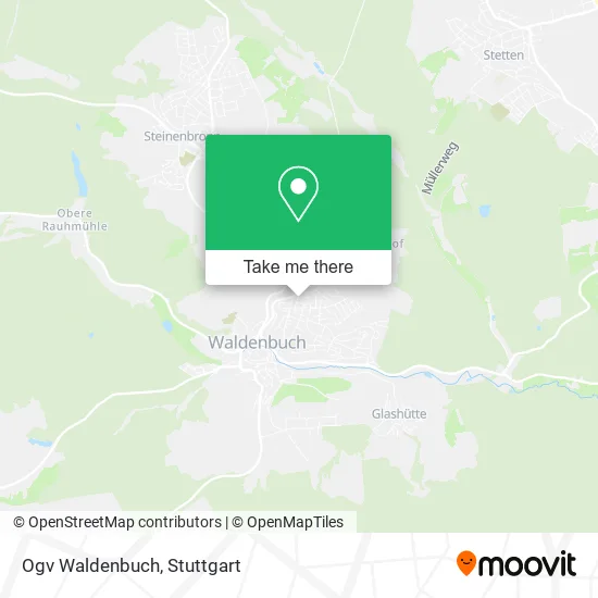 Карта Ogv Waldenbuch