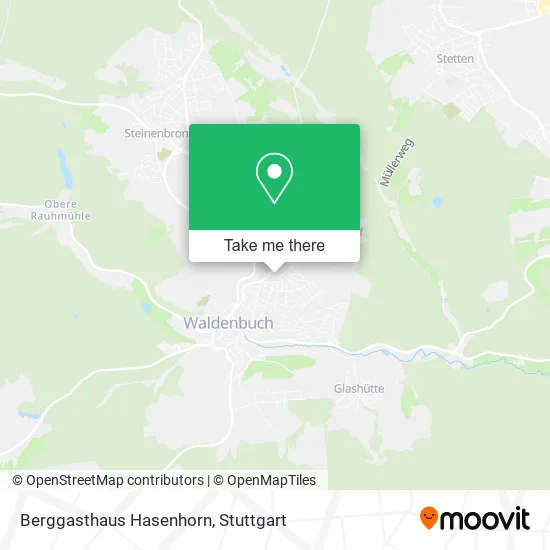 Карта Berggasthaus Hasenhorn