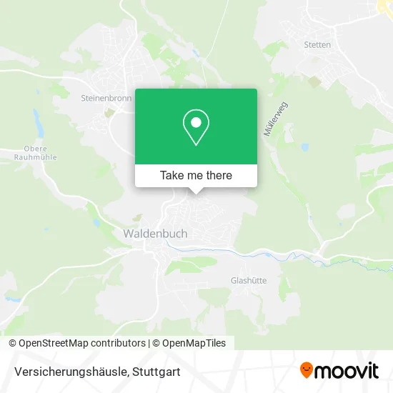 Карта Versicherungshäusle