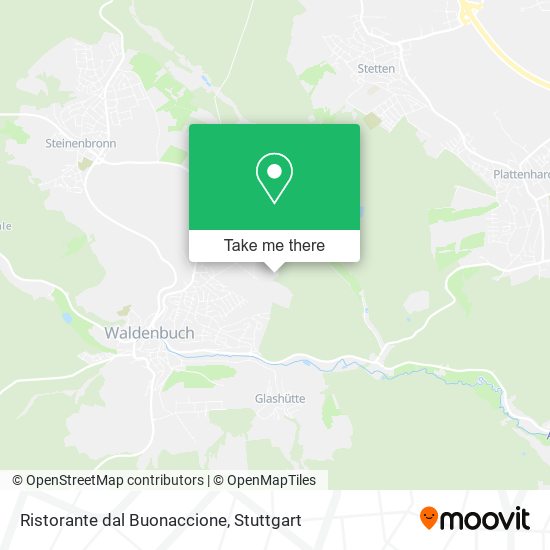 Ristorante dal Buonaccione map