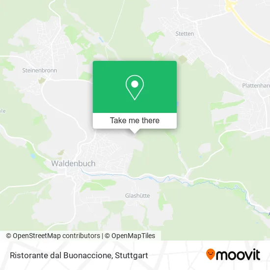 Карта Ristorante dal Buonaccione