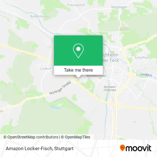 Карта Amazon Locker-Fisch