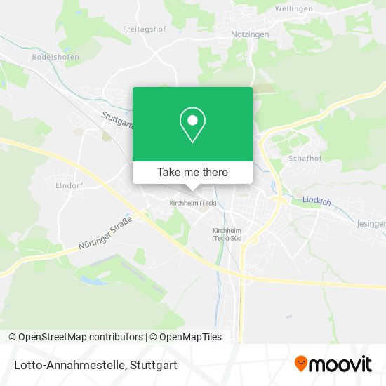 Lotto-Annahmestelle map