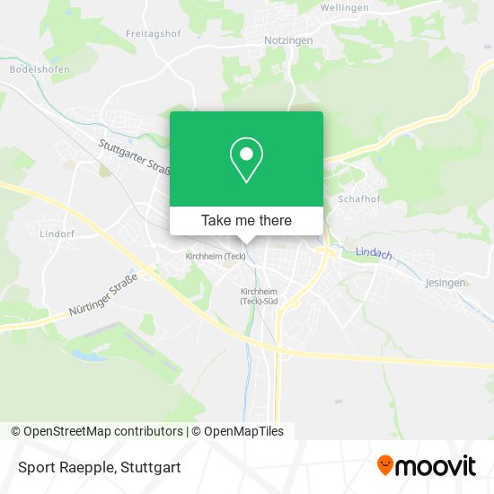 Sport Raepple map