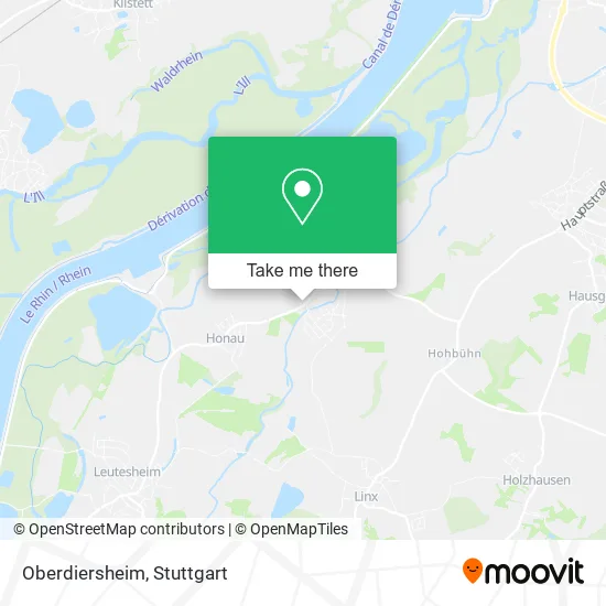 Карта Oberdiersheim