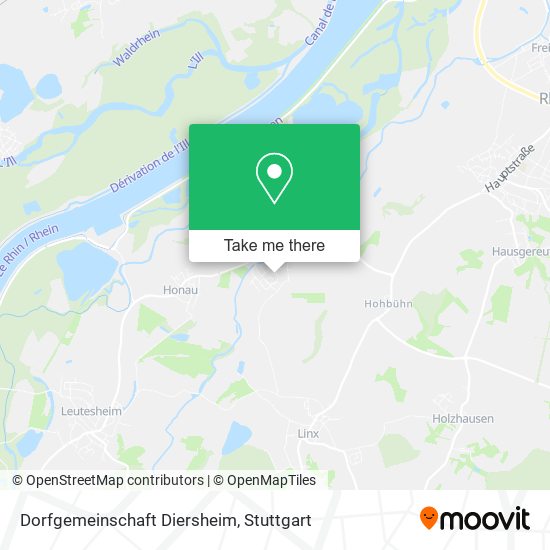 Dorfgemeinschaft Diersheim map