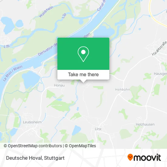 Карта Deutsche Hoval