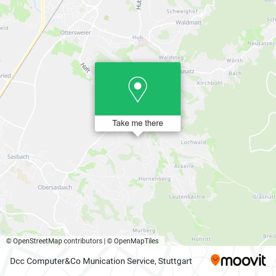 Dcc Computer&Co Munication Service map
