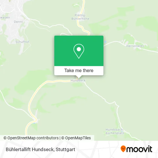 Карта Bühlertallift Hundseck