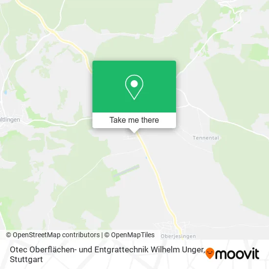 Карта Otec Oberflächen- und Entgrattechnik Wilhelm Unger