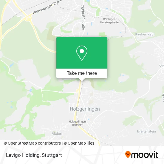 Карта Levigo Holding