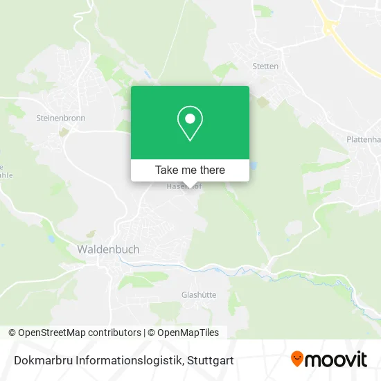 Карта Dokmarbru Informationslogistik