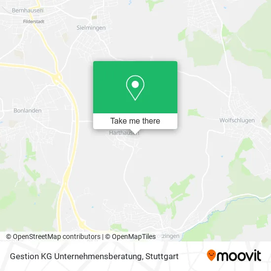 Карта Gestion KG Unternehmensberatung