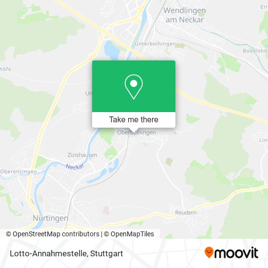 Lotto-Annahmestelle map