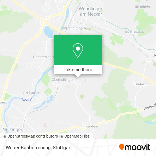 Карта Weber Baubetreuung