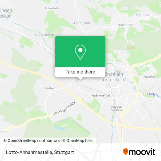 Lotto-Annahmestelle map