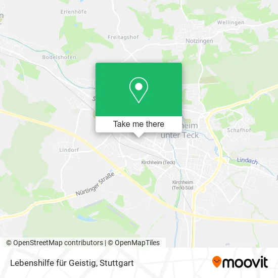 Карта Lebenshilfe für Geistig