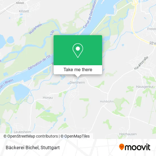 Карта Bäckerei Bichel