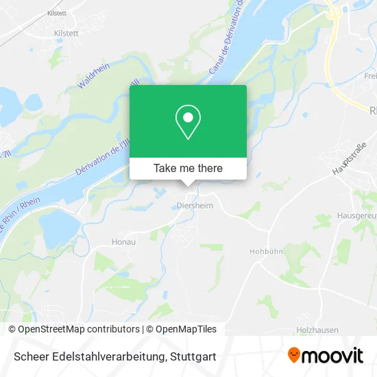 Карта Scheer Edelstahlverarbeitung