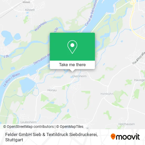 Карта Felder GmbH Sieb & Textildruck Siebdruckerei