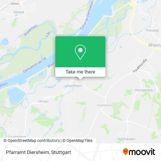 Карта Pfarramt Diersheim