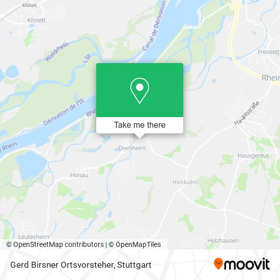 Gerd Birsner Ortsvorsteher map