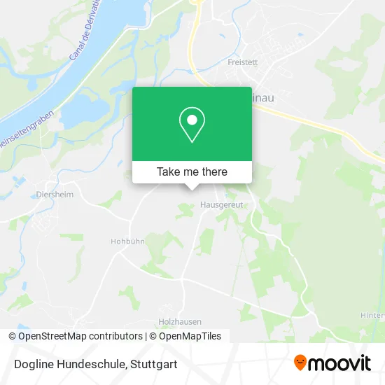 Карта Dogline Hundeschule
