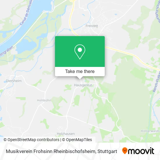 Карта Musikverein Frohsinn Rheinbischofsheim