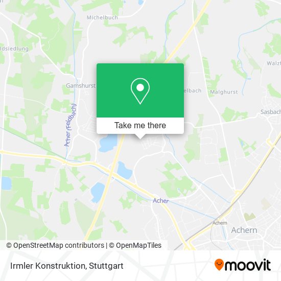 Карта Irmler Konstruktion