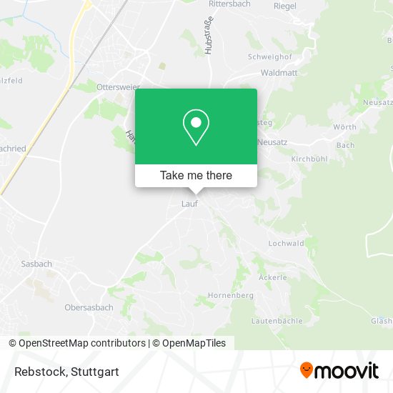 Карта Rebstock