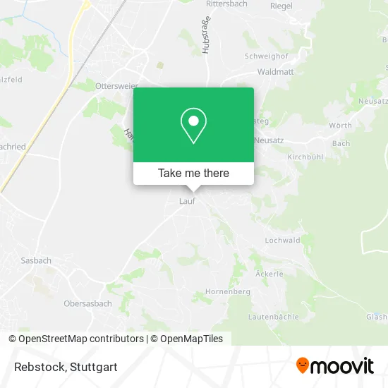 Карта Rebstock