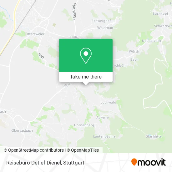 Карта Reisebüro Detlef Dienel