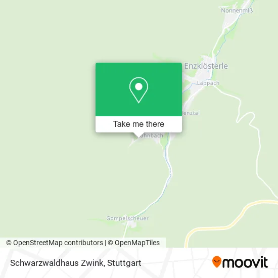 Карта Schwarzwaldhaus Zwink