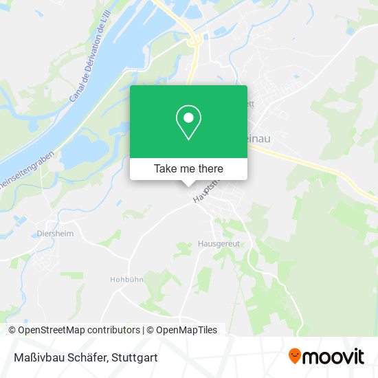 Maßivbau Schäfer map