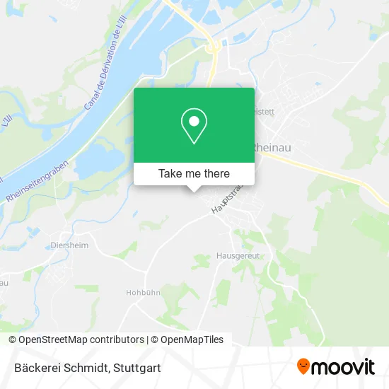 Карта Bäckerei Schmidt