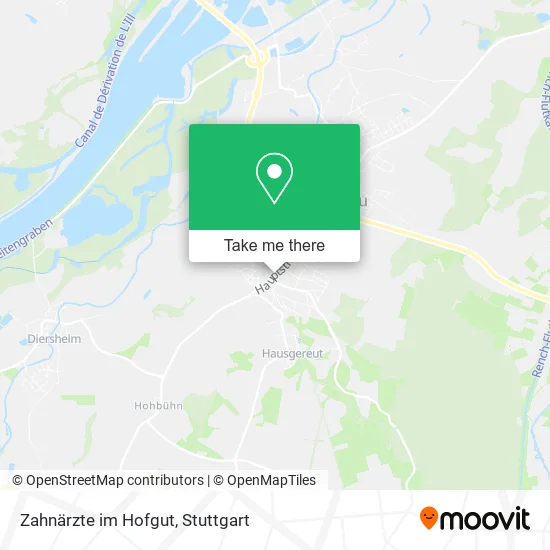 Карта Zahnärzte im Hofgut