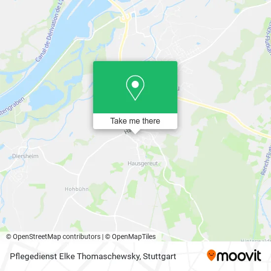 Карта Pflegedienst Elke Thomaschewsky