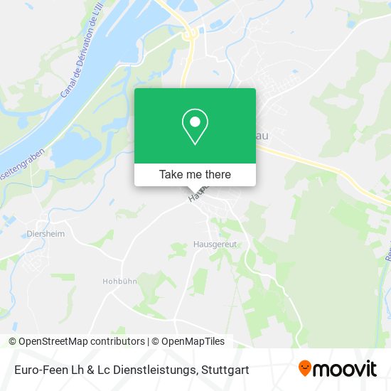 Euro-Feen Lh & Lc Dienstleistungs map