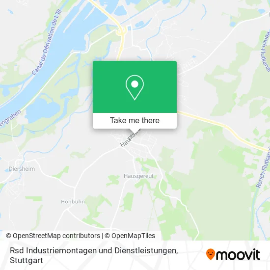 Карта Rsd Industriemontagen und Dienstleistungen