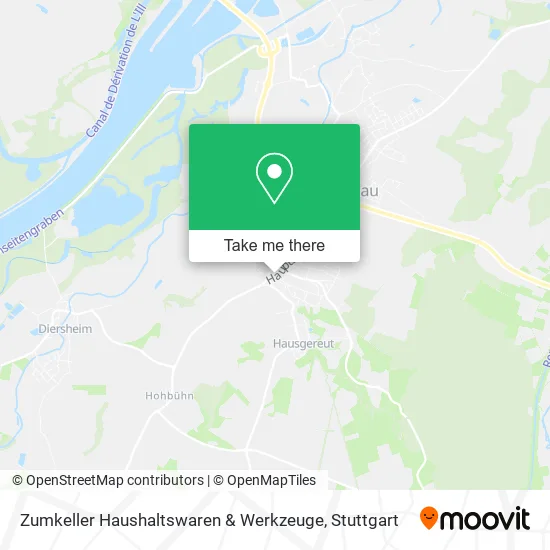 Карта Zumkeller Haushaltswaren & Werkzeuge