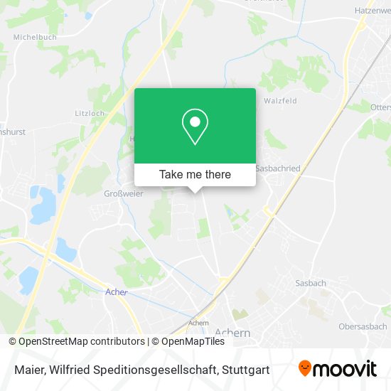 Maier, Wilfried Speditionsgesellschaft map