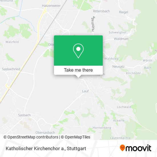 Карта Katholischer Kirchenchor a.